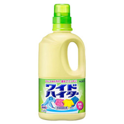 花王 日本进口彩漂液彩色衣物漂白剂水彩漂剂彩色衣物通用还原活氧 正装1000ml*1瓶