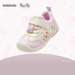 巴拉巴拉 童鞋儿童学步鞋婴儿鞋子女童宝宝鞋春秋防滑舒适休闲鞋萌
