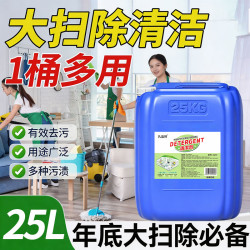 九品祥 家政保洁专用大扫除清洁工具剂多功能泡沫强力去污家用温和安全 25L