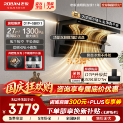 老板 小黑翼D1P油烟机+5.2kW节能灶5B0X1 烟灶套装