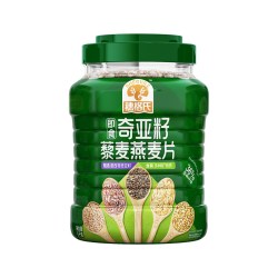 穗格氏 奇亚籽藜麦燕麦片1kg/罐即食冲饮多谷物营养早餐高纤维