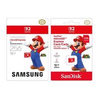 任天堂 日本直邮 任天堂 Switch2专用 NS2配件microSD Express 256G SD卡