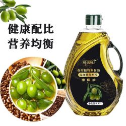 添加特级初榨橄榄油烘培正品商用家用炒菜健康桶装食用植物调和油