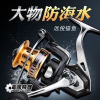 百亿补贴：HISTAR 全金属纺车轮无间隙海竿锚杆远投海钓10000型防海水鱼线轮