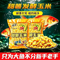 老坛发酵甜薯玉米打窝料鲤鱼饵料草鱼饵料湖库钓鱼