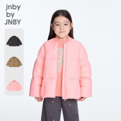 jnby by JNBY 时尚短款休闲羽绒服A型简约宽松冬女童jnbybyjnby