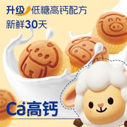 贝夫 高钙羊奶蛋糕宝宝面包糕点学生营养早餐西式糕点小蛋糕310g