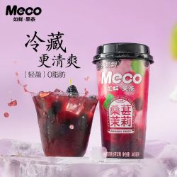 香飘飘 清爽新口味 茶饮料  桑椹茉莉 400ml 8杯