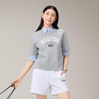 new balance NB官方正品夏女字母印花圆领短袖T恤AWT52381