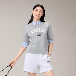 new balance NB官方正品夏女字母印花圆领短袖T恤AWT52381