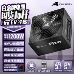 长城 白金牌全模组 电源  1200W