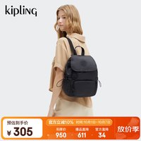 kipling JOETTA 双肩包 质朴黑