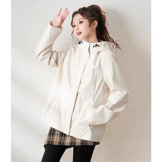 雪中飞 女士连帽开衫短外套