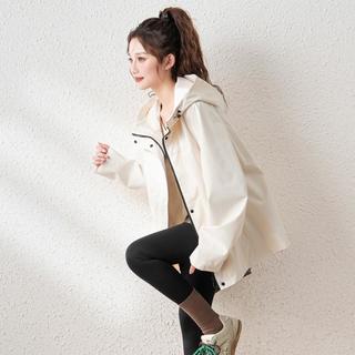 雪中飞 女士连帽开衫短外套