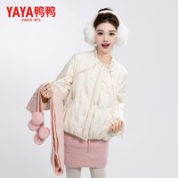 YAYA 鸭鸭官方正品羽绒服2026新款潮流时尚简约百搭保暖外套冬季