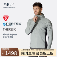Rab Xenair Alpine户外徒步运动夹克连帽轻量金标P棉服男  QIP-41 黑色BLK S