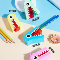 辉柏嘉 卷笔刀笔刨小学生铅笔削笔刀 恐龙单孔笔刨 582717 马卡龙系列 薄荷绿