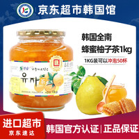 全南 蜂蜜柚子茶 1kg 罐装