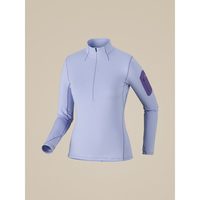 户外徒步：始祖鸟 加拿大直邮Arc'teryx Rho Zip Neck 女士轻量拉链抓绒打底衣