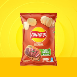 乐事 经典/大波浪/奇多系薯片 玉米棒40g/50g 单袋装办公室休闲零食 德克萨斯烧烤味40