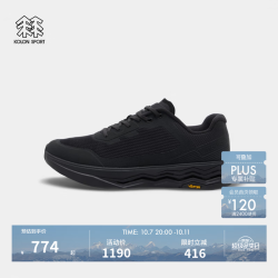 KOLON SPORT LUFC5MT402-BK VIBRAM大底 黑色 37码 户外休闲鞋