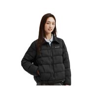坦博尔 轻薄羽绒服26年新款女款舒适百搭通勤春秋轻薄外套短款上衣 黑色