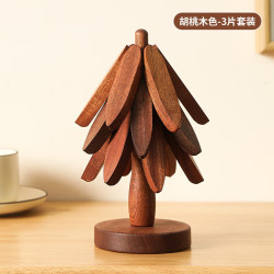 贝柚 实木隔热垫餐垫防烫垫耐高温桌垫杯垫砂锅垫