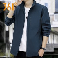 361° 361运动外套男2026春夏季新款立领风衣宽松休闲男装百搭梭织夹克