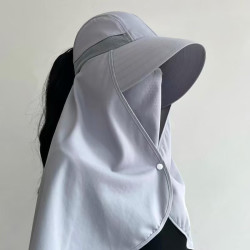 赫卡维 防晒护颈一体遮阳帽