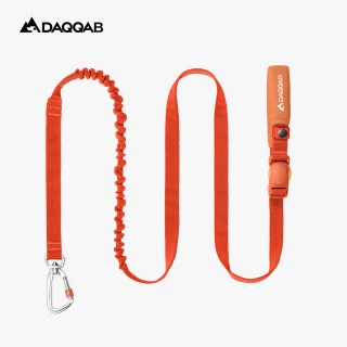 DAQQAB 德克泊 多功能磁扣弹力牵绳 防爆冲弹性缓冲宠物腰牵牵引绳
