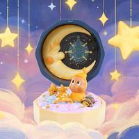 泡泡玛特 浪漫指尖系列4场景手办盲盒星星人生日礼物