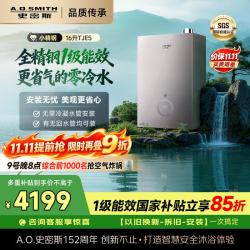 史密斯 JSLQ28-TJE5 一级能效零冷水 16L 天然气 燃气热水器