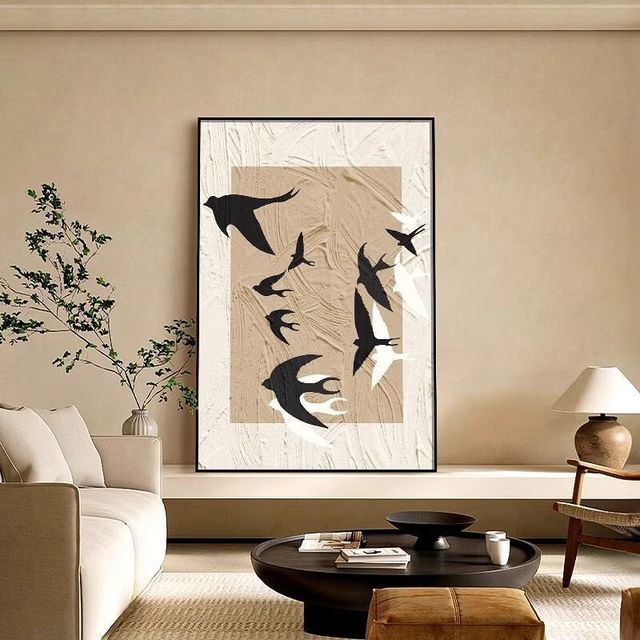 法式复古拉美德壁画