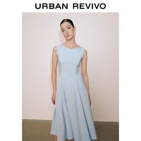 URBAN REVIVO UWG760090 圆领无袖连衣裙