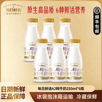 每日鲜语 A2β鲜牛奶  250ml*6瓶