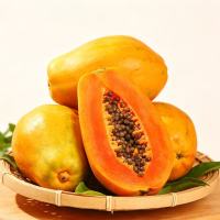 果迎鲜 广西红心牛奶木瓜 净重4.5斤