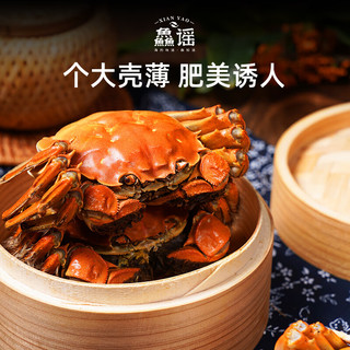 鱻谣 大闸蟹 全母2.3-2.5两 4对8只 兴化