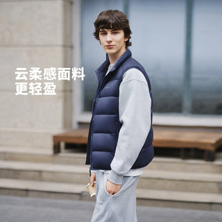 坦博尔 TA5330133Z 轻薄保暖 黑色 2XL 男士羽绒马甲