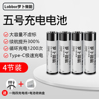 罗卜微能 5号可充电电池   USB-5号锂电池