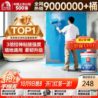东方雨虹 200彩色柔韧型 厨房卫生间防水涂料 墙地面通用18kg