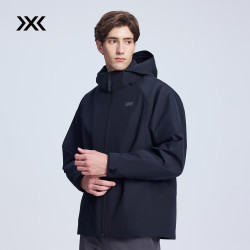 X-BIONIC XBIONIC恒星戈尔三合一硬壳抓绒夹克男冲锋衣外套防风保暖徒步登山26新品 暗夜黑 L