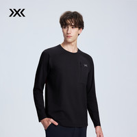户外徒步：X-BIONIC XBIONIC艾德3D条纹长袖T恤男吸湿速干抑菌户外运动休闲上衣舒适-26713  暗夜黑 L