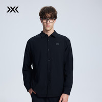 X-BIONIC XBIONIC艾德Octa轻量保暖夹克男外套衬衣保暖防泼日常休闲上衣秋冬新品 暗夜黑 L