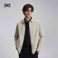 X-BIONIC XBIONIC布里兹棉感翻领外套男士商务休闲夹克凉感防晒拒水耐磨弹力26659  卡其 L