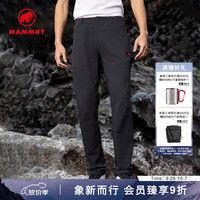 户外徒步：猛犸象 Hikers 3.0男士户外徒步防泼水软壳裤 黑色