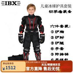 IBX 儿童冰球护具套装6件套320初学者装备 YTH儿童-L