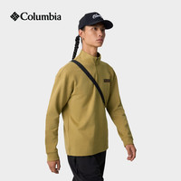 哥伦比亚 户外26新品男子复古半开衫时尚运动卫衣AE3247