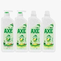 清洁收纳：AXE 洗洁精 1.01kg*4瓶