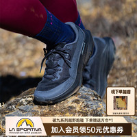 户外徒步：LA SPORTIVA 破九2代GTX 越野跑鞋 户外防水防滑耐磨越野跑步鞋 黑/反光