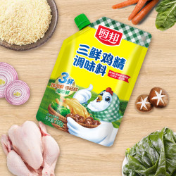 厨邦 三鲜鸡精100g（加嘴装）加倍提鲜增香   [鸡肉·香菇·海带]三鲜鸡精100g